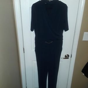 Navy blue metaphor jumpsuit Large